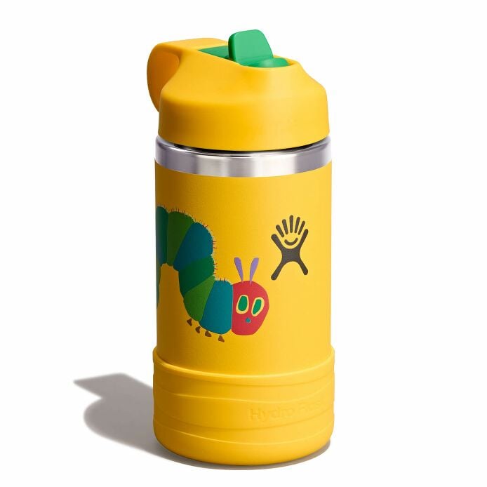 kids-12-oz-bottle-world-of-eric-carletm-l4 le26-w12-1000-kids-12-oz-wide-straw-cap-and-boot-yellow-caterpillar-angled_1.jpg