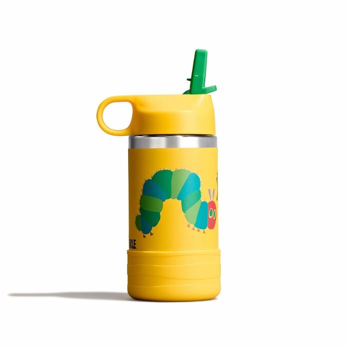 kids-12-oz-bottle-world-of-eric-carletm-l4 le26-w12-1000-kids-12-oz-wide-straw-cap-and-boot-yellow-caterpillar-straight-sideview_1.jpg